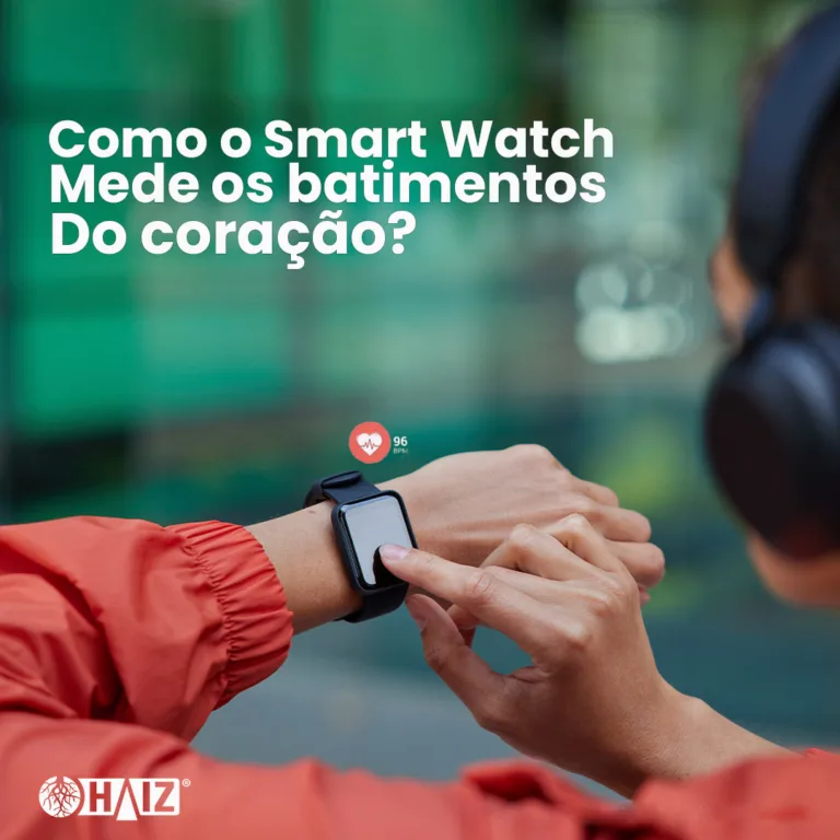 Como os Smart watchs medem os batimentos cardíacos