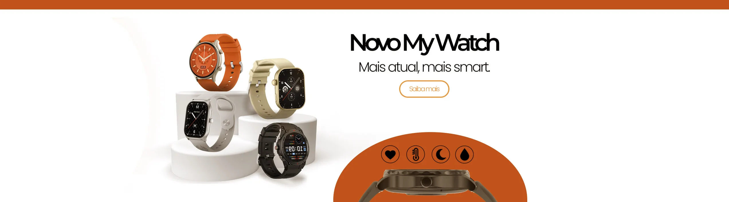 Novos modelos de Smartwatch Haiz - My Watch 2