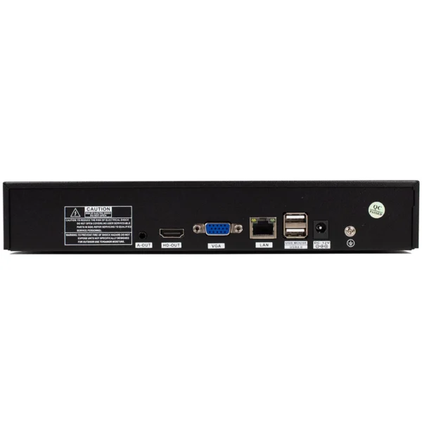 NVR HAIZ GRAVADOR DIGITAL 16 CANAIS 5MP COM SAÍDA HDMI E VGA HZ-NVR16CH-N - Image 4