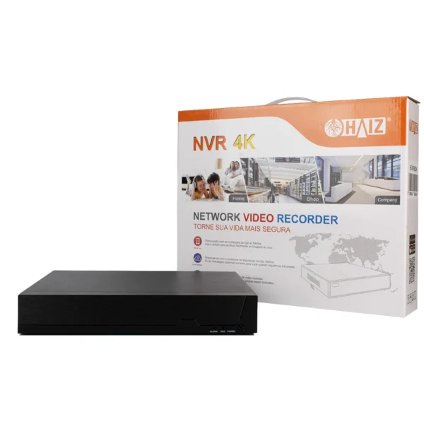 NVR HAIZ GRAVADOR DIGITAL 16 CANAIS 5MP COM SAÍDA HDMI E VGA HZ-NVR16CH-N - Image 7