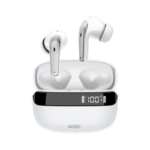 Fone de Ouvido Sem Fio TWS – Bluetooth 5.3, ENC Cancelamento de Ruído, Autonomia 4h + Case 420mAh, USB-C HZ-L03C - Imagem 10