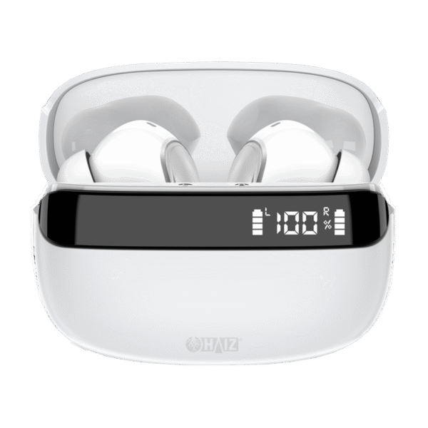 Fone de Ouvido Sem Fio TWS – Bluetooth 5.3, ENC Cancelamento de Ruído, Autonomia 4h + Case 420mAh, USB-C HZ-L03C - Imagem 12