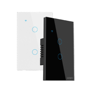 Interruptor Inteligente Touch 2 Botão Com Alexa Haiz HZ-WS2